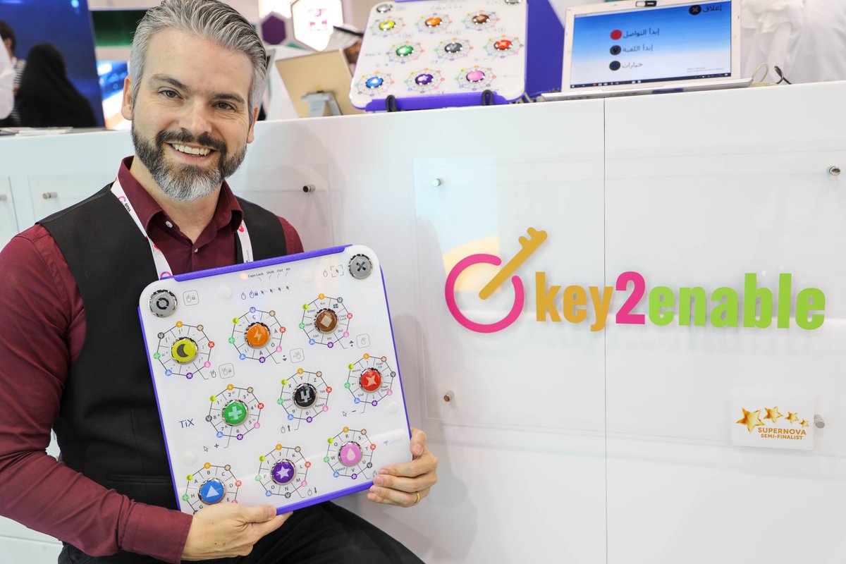 kryptolabsAD's tweet image. #Key2Enable, one of our portfolio companies, has been selected as a Supernova Semi-finalist at #GITEX2019 Future Stars. Catch Jose Rubinger&apos;s pitch tomorrow at 13:48 on &quot;The Dreamer&quot; stage.