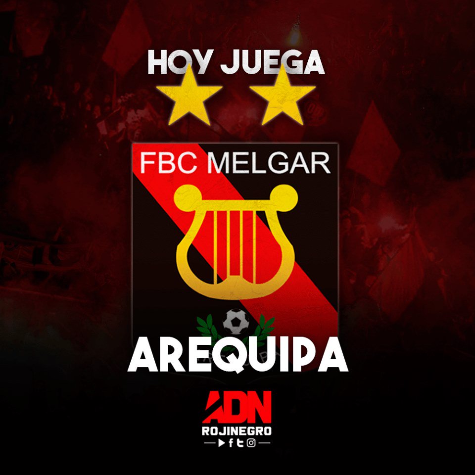 adnrojinegro20's tweet photo. Hoy juega Melgar 🔴⚫️
⏱ 3:00pm
#Liga01 #Clausura https://t.co/CHWlR2z6vA