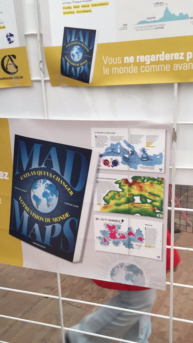 PGuillonDunod's tweet photo. Même les affiches #MadMaps sont réservées @ArmandColin @FIGSaintDie @ChristineZanin https://t.co/UScuuE3eMu