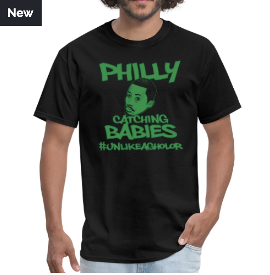 MeWeFree_'s tweet photo. New #UnlikeAgholor Gameday exclusives available. #Philly hero @HakLaw215 will be selling these in person at the tailgate at a discount. Grab one there or at https://t.co/9gKnuMVpFQ. A portion of the proceeds will benefit the family he helped rescue. #FlyEaglesFly https://t.co/Vd1rlDG9So
