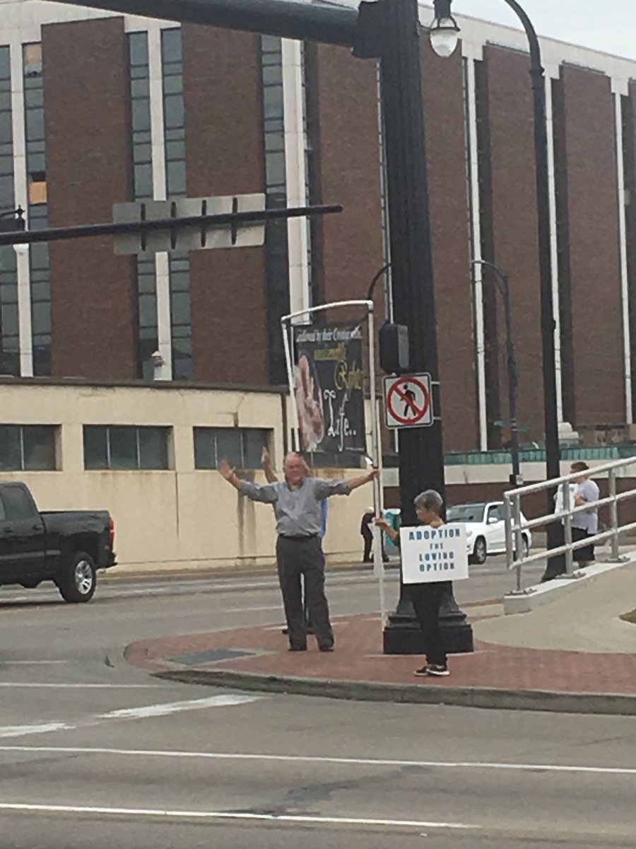 DannoActon's tweet photo. Great to see @westchestertwp Fiscal Officer & friend @BruceJones007 joining dozens of others standing up for life in @HamiltonOh. #LifeChain2019 @ButlercoOhio @ohiolife @CCVOhio #ProLife https://t.co/FVhm9f8NQP