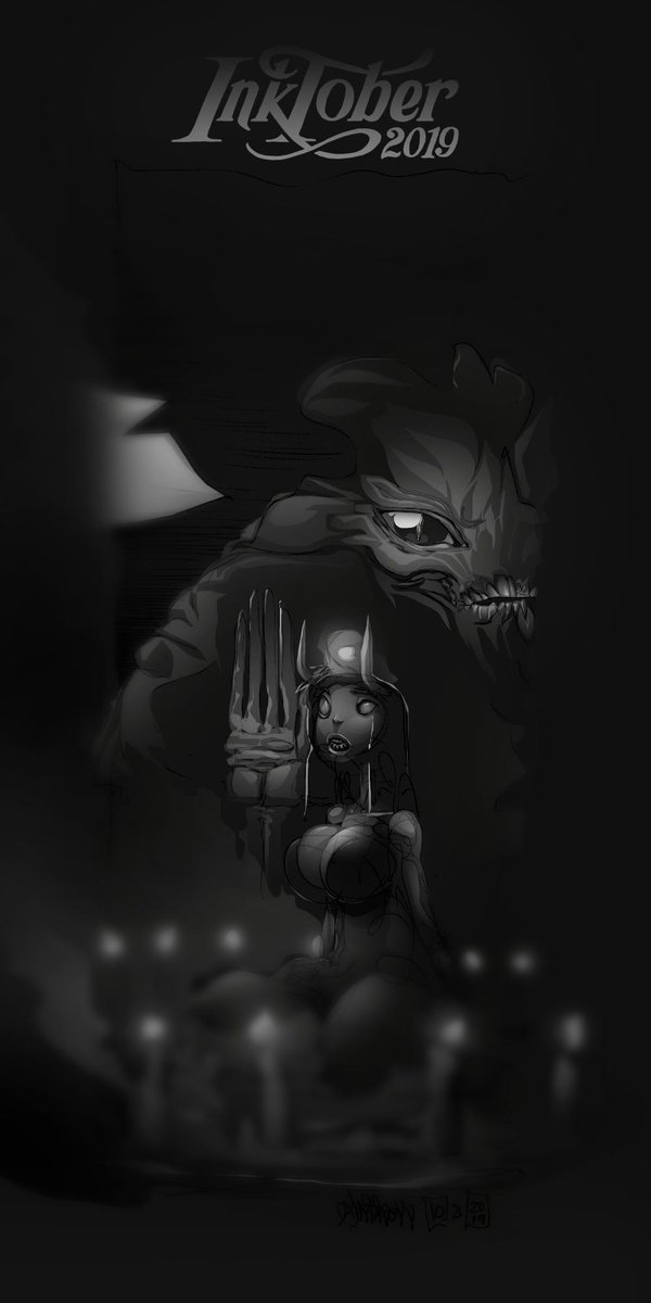 Gambear1er's tweet photo. Inktober 2019 1-6 https://t.co/xF17ABGZzD via @artstationhq @inktober https://t.co/uGtLRnOrfU