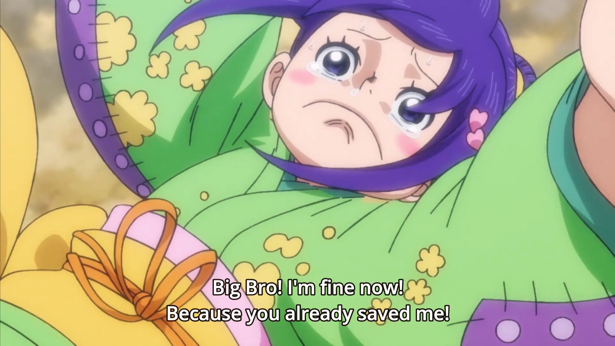 Yume One Piece Episode 905 Tama Chan Is So Cute Don T Worry Tama Chan Luffy Will Beat The Crap Out Of That Guy For Hurting You He Deserves It I Kind Of Hope