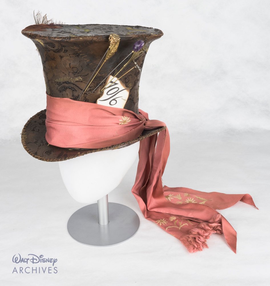 alice in wonderland disney mad hatter hat