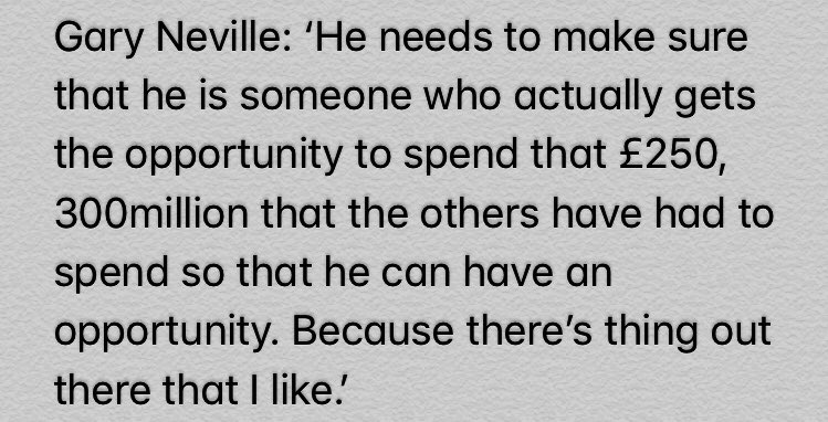 DuncanCastles's tweet photo. Gary Neville still not prepared to a single world of criticism about Ole Gunnar Solskjær? 🤷🏻♂️
#ThePreciousOne #NEWMUN
https://t.co/Z1RGsZWJq0 https://t.co/dz7PwaNvSY