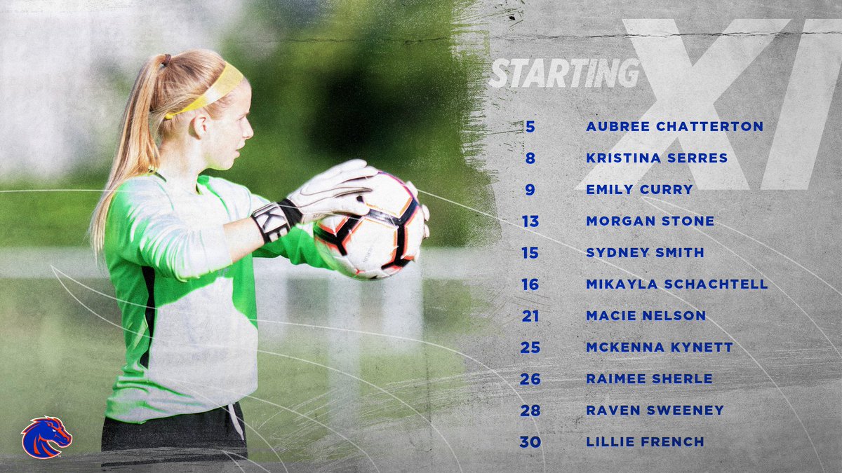 Starting XI for the Broncos!

📈:statbroadcast.com/events/statbro…
📺:broncosports.com/sports/2018/7/…

#BleedBlue