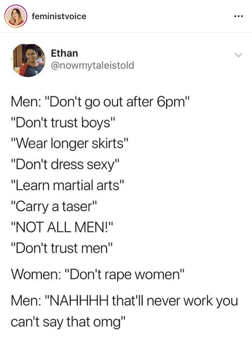 Women can t be trusted
