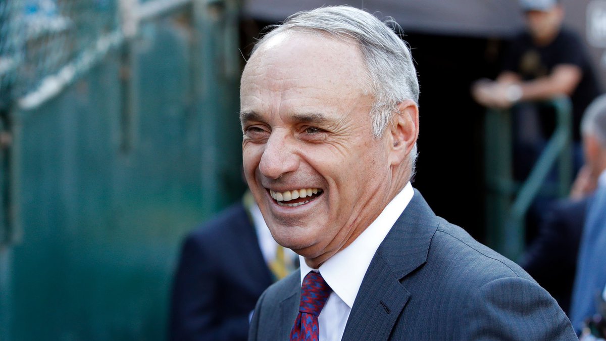 “He kind of laid down the law." 

MLB commissioner Rob Manfred made it clear to Oakland: Drop your lawsuit or the A's could relocate bit.ly/2ViZLSU