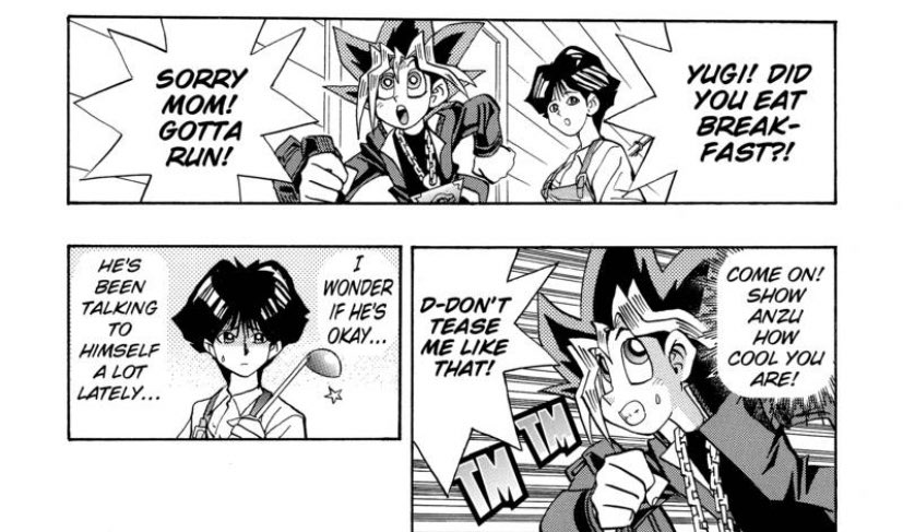 I’m still in shock that Yugi has a mother who is still alive.