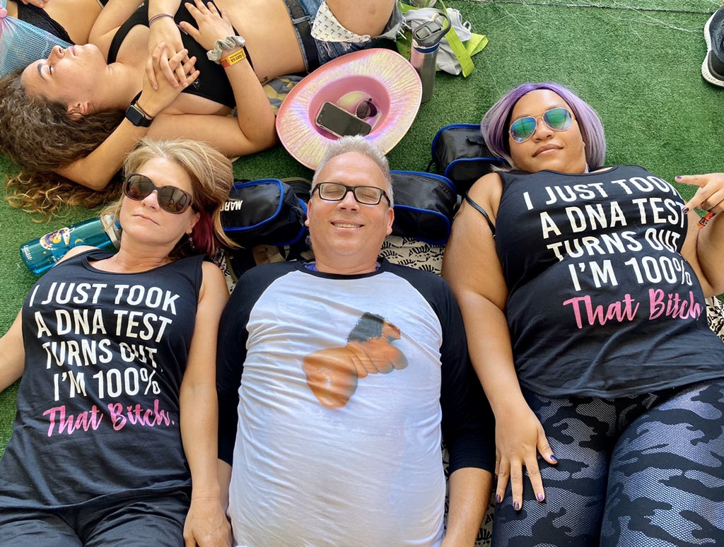 anderasmussen's tweet image. Waiting for @lizzo at @aclfestival