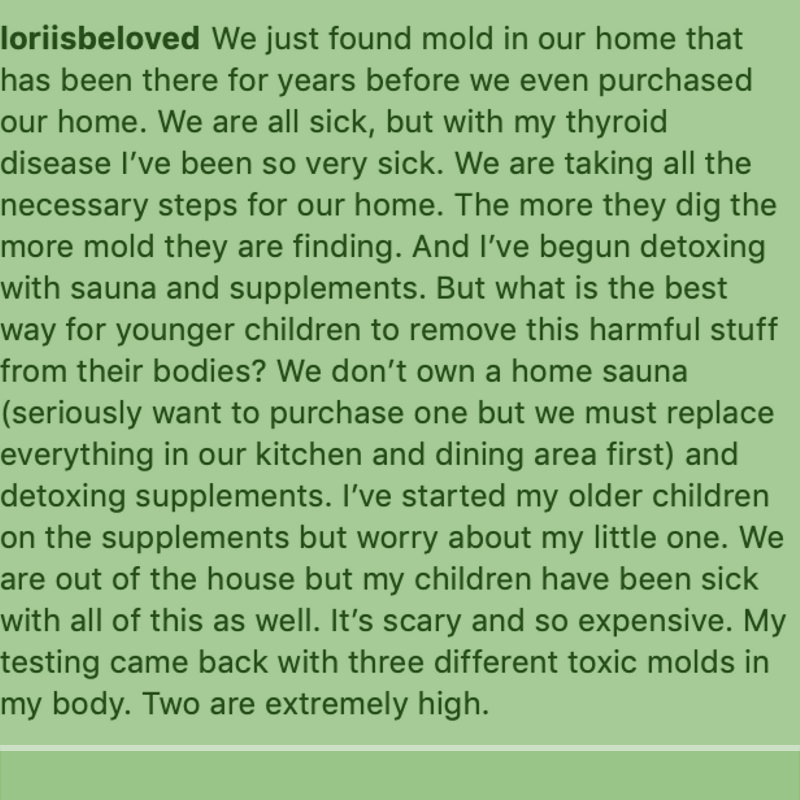 MrMoldInc's tweet photo. It’s not only older adults that experience CIRS, it is also children. For example, one of the Shoemaker-certified doctors, Dr. Scott McMahon, is a pediatrician who often treats children suffering from CIRS.  Message us so we can share your story!

#toxicmold #mold https://t.co/7zoePbk26J