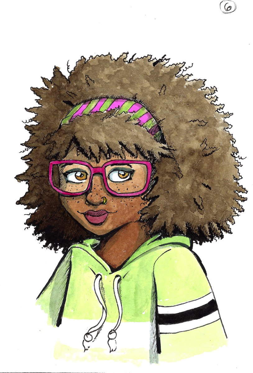 aokstudios's tweet photo. Day 6 of Inktober. Portraits. Enjoy. #inktober2019 #inktober #aokstudios https://t.co/O3sB617wnS
