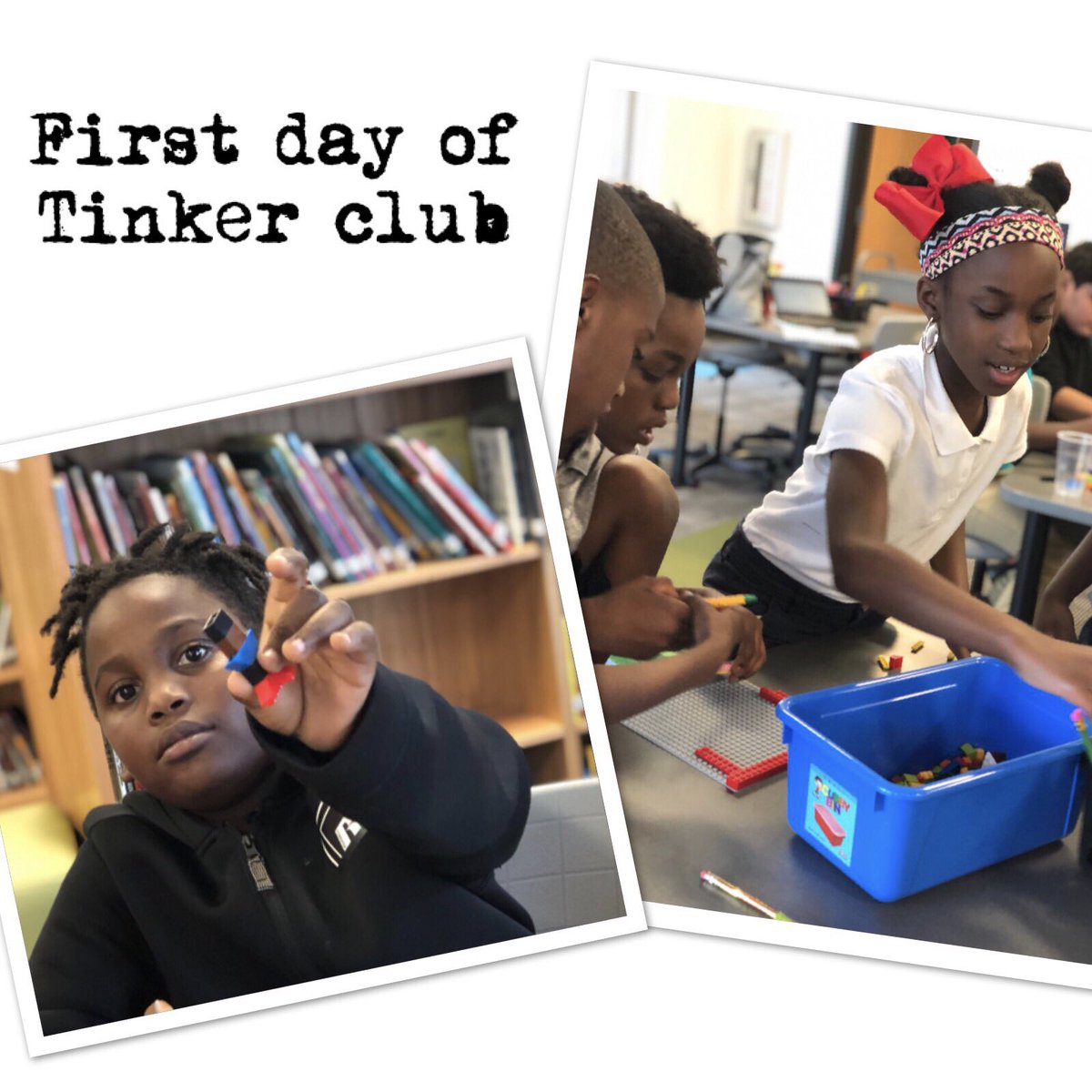 emily_reichbach's tweet image. Thursday afternoons, students go to a club of their choice run by teachers. Looking forward to exploring tech in my Tinker club with @CSmithNCCAE ! #DashBot #Osmo #Ozobots #LEGO