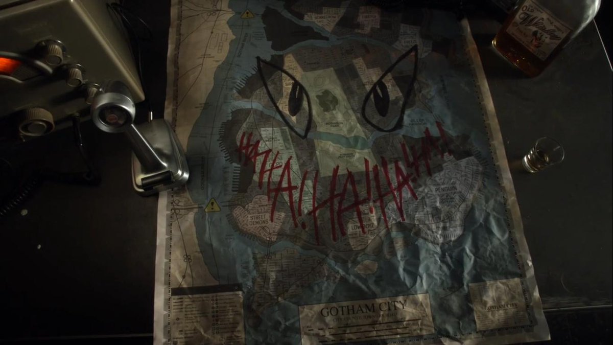 Gotham Season 5 Territory Map 🌆✈️🏡🛩️🏔️🛩️🏝️🧭⛵ On Twitter: "On The Other Note, Jeremiah (Played By  Camron) Is One Of The Best Jokers I've Ever Seen. The Clothes, The Laugh,  The Obsession, The Expression & The Body Language.