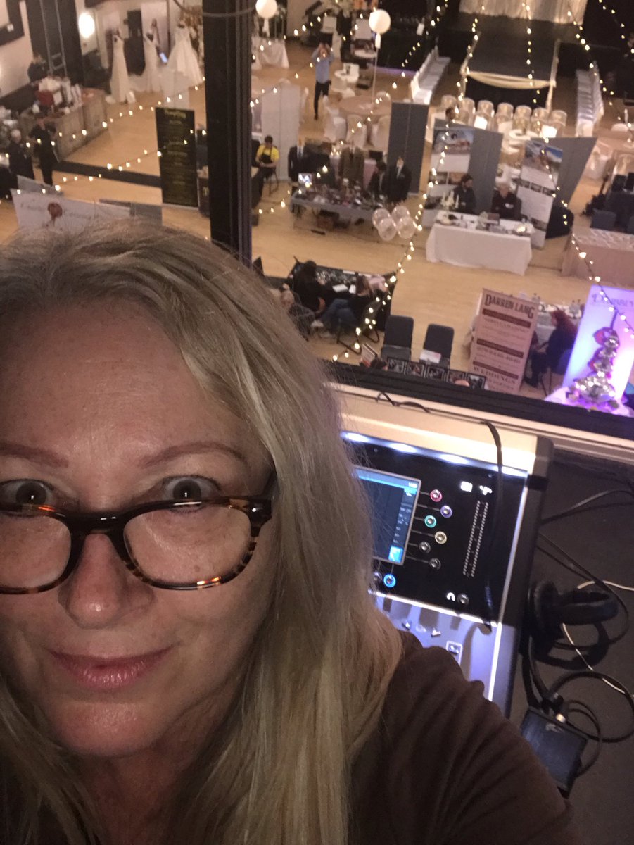 My office today was @LoveThatWedding in Salisbury City Hall. Voice over for the bridal fashion show. Beautiful show. #weddings #voiceover #loveisintheair #beautifulbrides #handsomegrooms