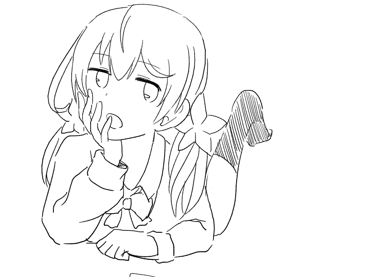 今日描いたの 