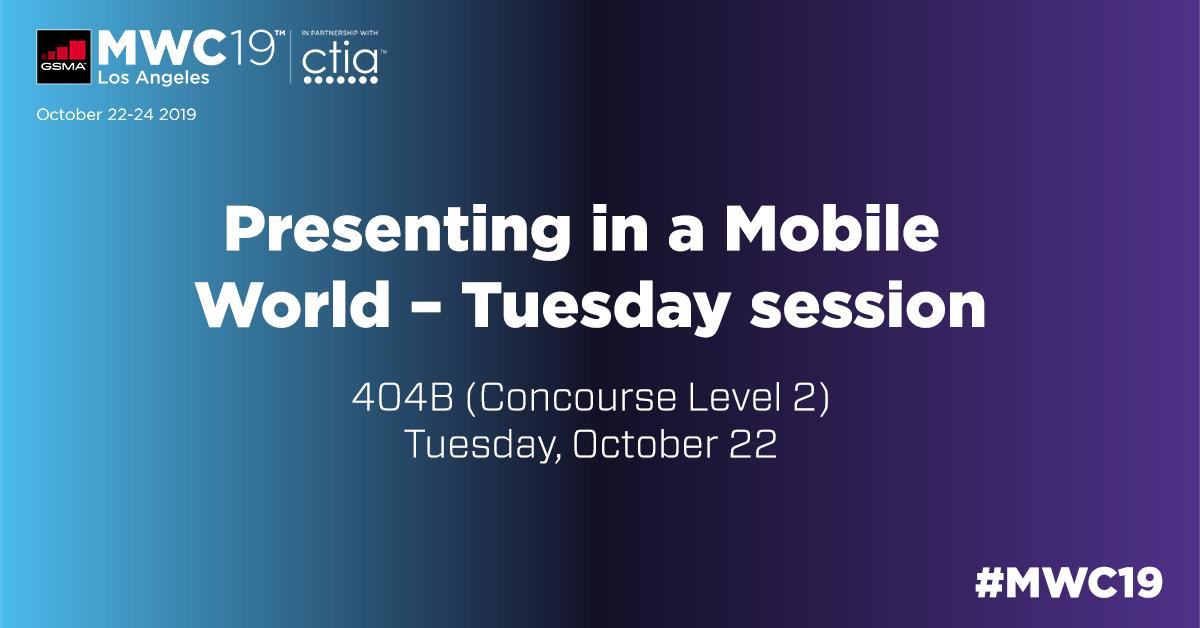 Forum by <a href="/Fasetto/">Fasetto</a> is for presenting wherever business takes you. You can turn any space into a meeting room, whether it's an open office, huddle space or cafeteria. Find out more during their live demo at MWC Los Angeles 2019. gsma.at/2oW48aq #MWC19