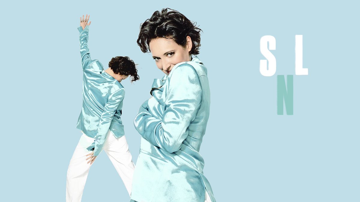 nbcsnl's tweet photo. Watch last night’s show with Phoebe Waller-Bridge (‼️) and @taylorswift13 (‼️) on YouTube: https://t.co/dEaCbOXEvD 

📸: Mary Ellen Matthews https://t.co/28SIoX7FdT