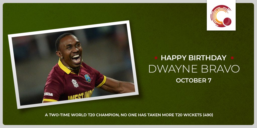 One of the most entertaining cricketers of the 21st century. Happy Birthday, Dwayne Bravo! 