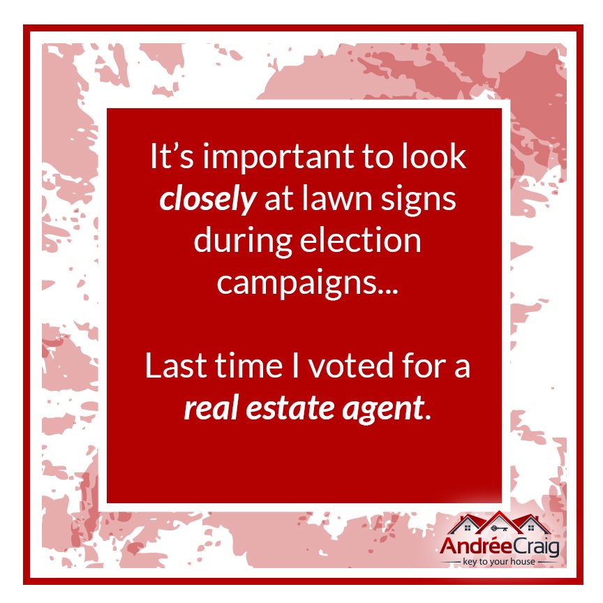 Key2YourHouse's tweet photo. It’s election season, so don’t forget to go out and vote! And if you want to add my name to your front lawn give me a call😁🗳

#KeyToYourHouse #realestate #realtor #vote #voting #cdnpoli #election #BurlON #funny #elxn43 #house #home #moving #Canada #Ontario https://t.co/qyrc4CbaMC