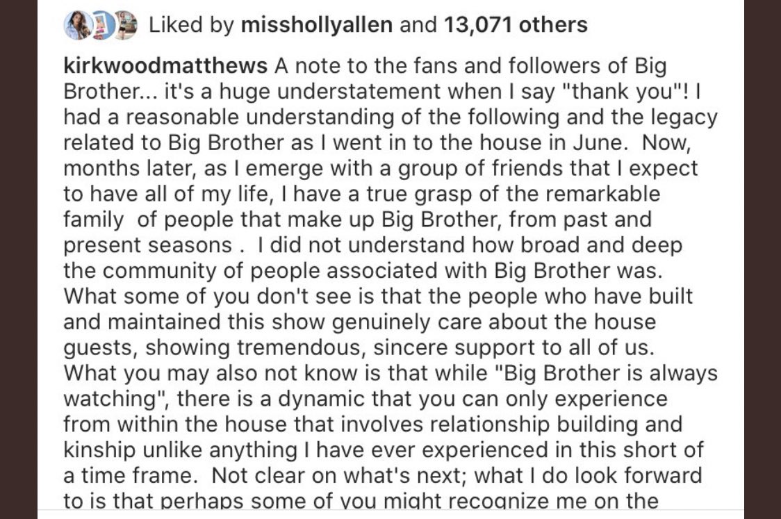 AndyHerren's tweet photo. Was I on a different show than Jack? The part about production caring about houseguests is so absurd. When I got off the show production was like, “Some people said racist things. You didn’t, but you’re still gonna have to fight to keep your job. Lol bye never see you again!!!” https://t.co/yRYhIJaly7