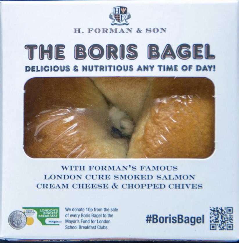 Thanks again for the recommendation yesterday Steph @KillerHeels_UK I tried my first <a href="/FormansLondon/">Forman's Restaurant</a> <a href="/SmokeBubbleClub/">Smoke&Bubbles</a> the #borisbagel #smokedsalmon #creamcheese &amp; #choppedchives ‘twas delicious 😋