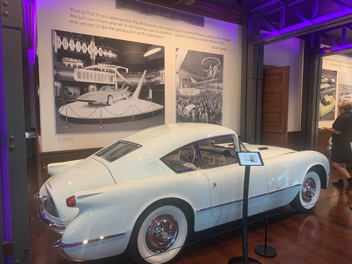 KenLingenfelter's tweet image. My Duntov Corvette Mule car was also invited to be a part of Motor Week here in Newport Rhode Island, both the Mule car and Motorama Corviar are on display till November at the Audrains Auto Museum with 12 cars from the GM Heritage Collection, I’m honored to be here !!!