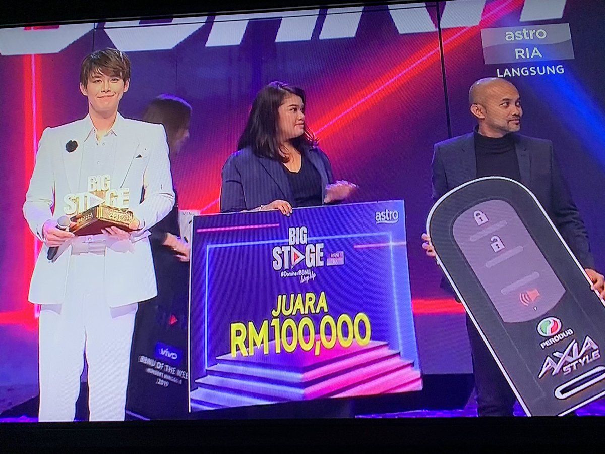 The Seoul Story On Twitter Congratulations To Hanbyul For Winning Top Spot For Big Stage Competition In Malaysia Bigstage2019
