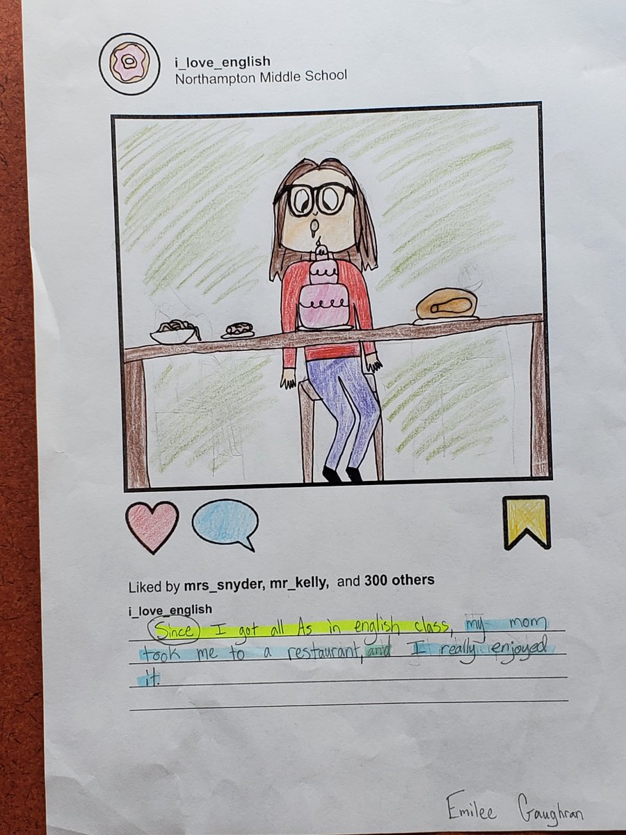namsEnglish's tweet photo. Making learning relevant...  grammatically correct "faux" social media posts.  @NAMS1617  #ifonlythiswouldcatchon #grammar #totwotoo https://t.co/ae3x25zPyQ