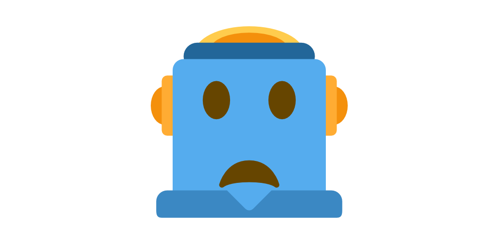 Emoji Mashup Bot Scowl Robot