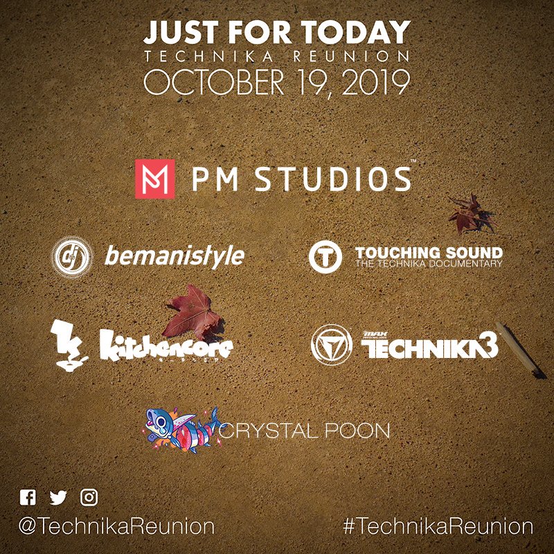 TechnikaReunion's tweet photo. Online registration for Just For Today is closed!! You can still come to the event, $5 at the door. We're excited! See you in less than 2 weeks!! 
#DJMAX #Technika #JustForToday #TechnikaReunion #ItsReallyHappening #TimeFlies https://t.co/cl0QxXAaMA