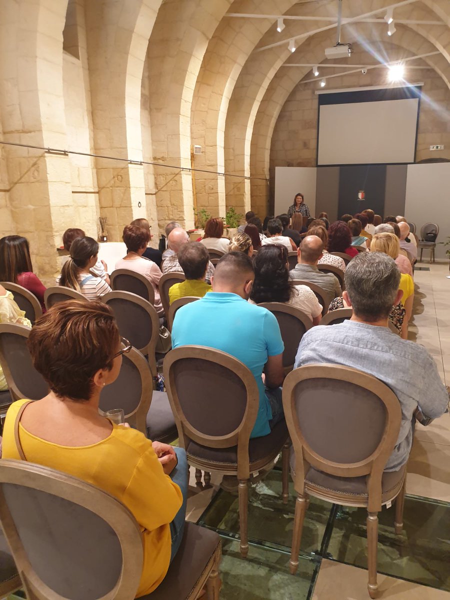 GeorgeVellaMT's tweet photo. Productive training session for Malta Community Chest Fund Foundation volunteers earlier this morning. Volunteers are a pillar of this Foundation, and carry out sterling work all year round in raising funds to enable #MCCFF to channel aid to those in need. https://t.co/CEID8TpqQ5