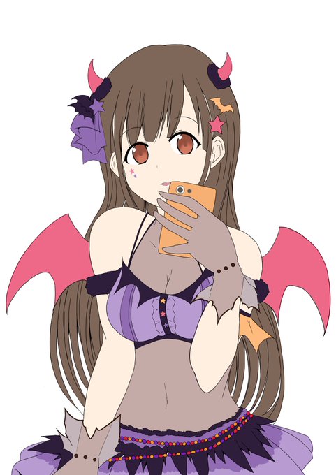 色まで起きました
あんまり ちょこ先輩っぽくならない・・・
口閉じてるからかな・・・ 