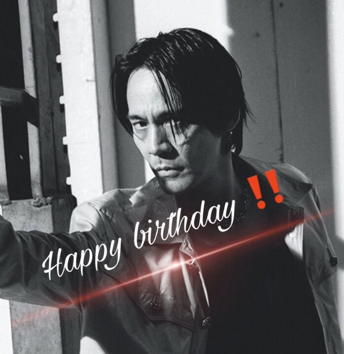 氷室京介さん、お誕生日おめでとうございます‼️㊗️🎉🎂 良き1年に