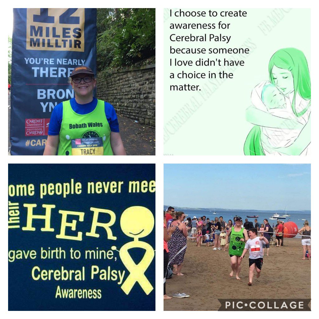 tracy03031982's tweet photo. @Hexty82 @BobathWales it was an honour to run Cardiff half for you today.  The love and support you have given to Regan over the years means everything to us. @HawthornPrimary https://t.co/Oz9HIVEUQc