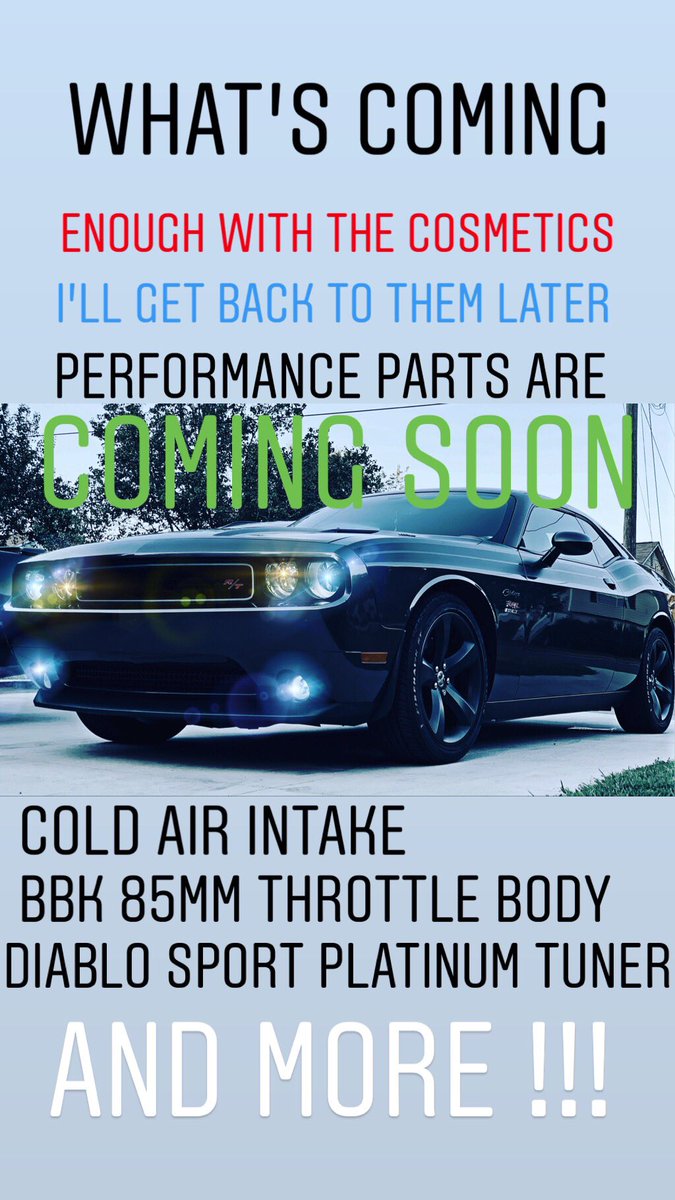 RTGOON2's tweet photo. What’s coming soon for the R/T Ⓜ️💪🏽 #mopar #challengerrtplus #dodge #dodgechallenger  #345hemi #musclecars https://t.co/wEaNuTCTmU