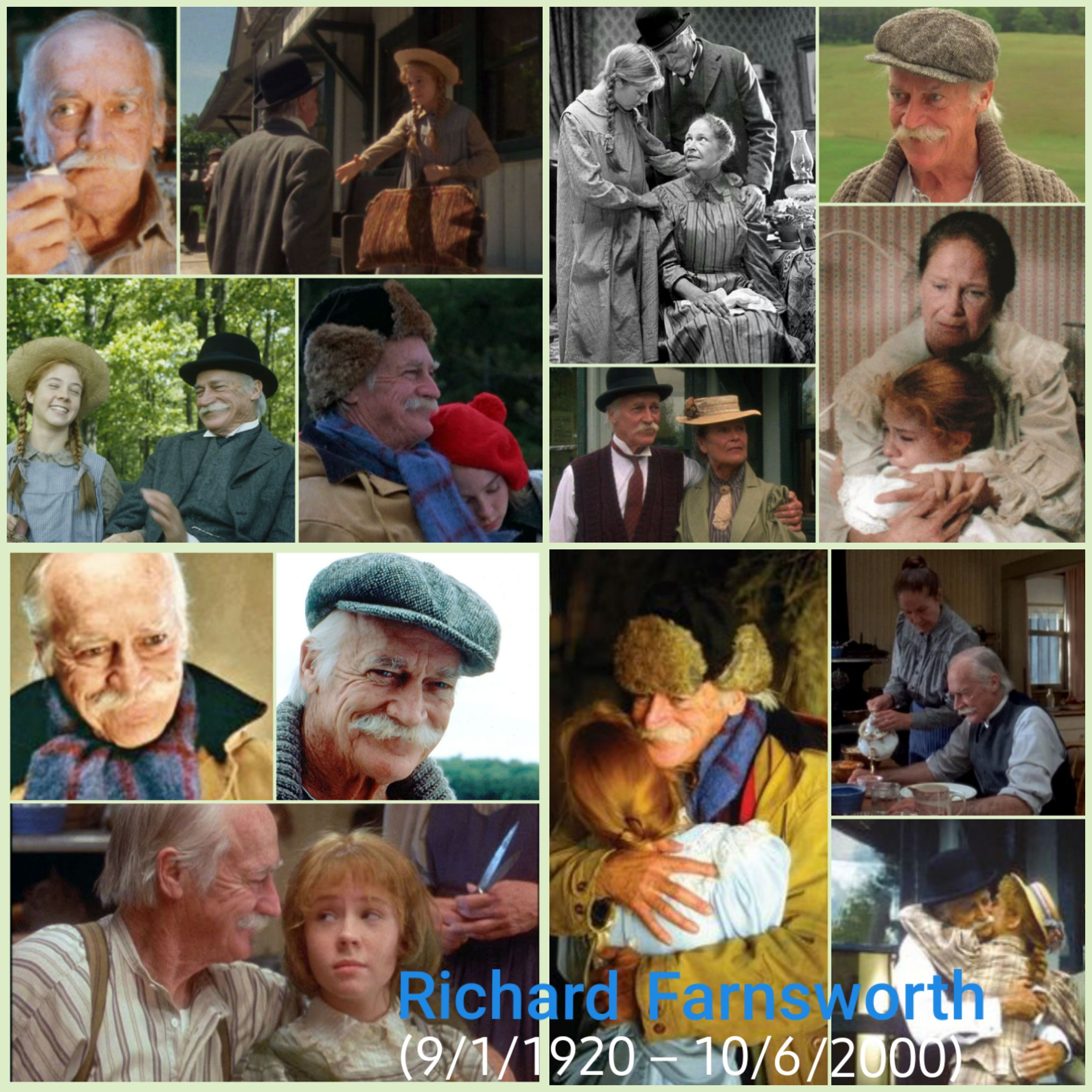 Anne Of Green Gables Richard Farnsworth Wore His Heart On His Sleeve What You See On Screen Is Exactly Who He Was Kevin Sullivan Farnsworth Played The Beloved Matthew