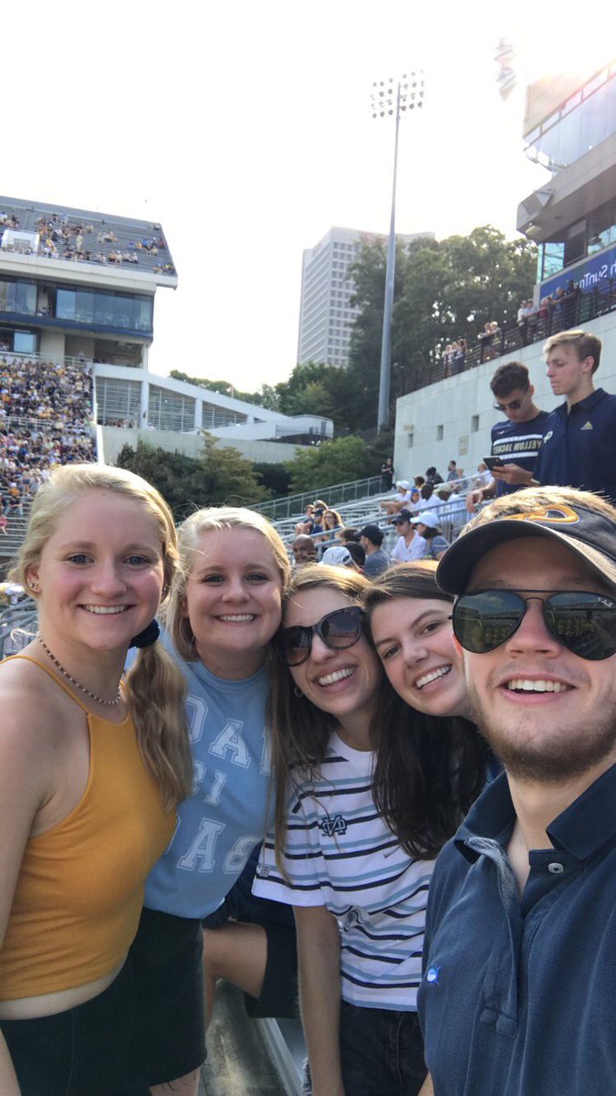 JTScarbro's tweet image. Just some @PageHighSCA @PHSstudentbody @PagePep  legends meeting up at the Georgia Tech/UNC game.  @clayhering @jambergg