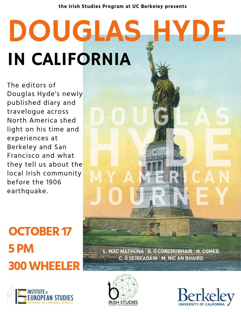 Douglas Hyde Foundation - Fondúireacht de hÍde (@hydefound) on Twitter photo Calling all #SanFrancisco #Irish !We'll be launching <a href="/UCDPress/">UCD Press</a> delightful new edition of Douglas Hyde's tales of his 1905/06 trip to America on October 16th <a href="/IrelandinSF/">Consulate General of Ireland, San Francisco</a> Register here/ Cláraigh anseo: bit.ly/hydesanfran And if you can't make it, join us <a href="/UCBerkeley/">UC Berkeley</a> Oct 17! Calling all #SanFrancisco #Irish !We'll be launching <a href="/UCDPress/">UCD Press</a> delightful new edition of Douglas Hyde's tales of his 1905/06 trip to America on October 16th <a href="/IrelandinSF/">Consulate General of Ireland, San Francisco</a> Register here/ Cláraigh anseo: bit.ly/hydesanfran And if you can't make it, join us <a href="/UCBerkeley/">UC Berkeley</a> Oct 17!
