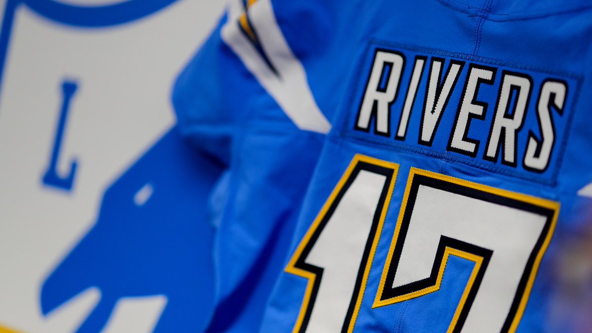 chargers's tweet photo. powder blues today 😍 https://t.co/hWyDSoHpw5