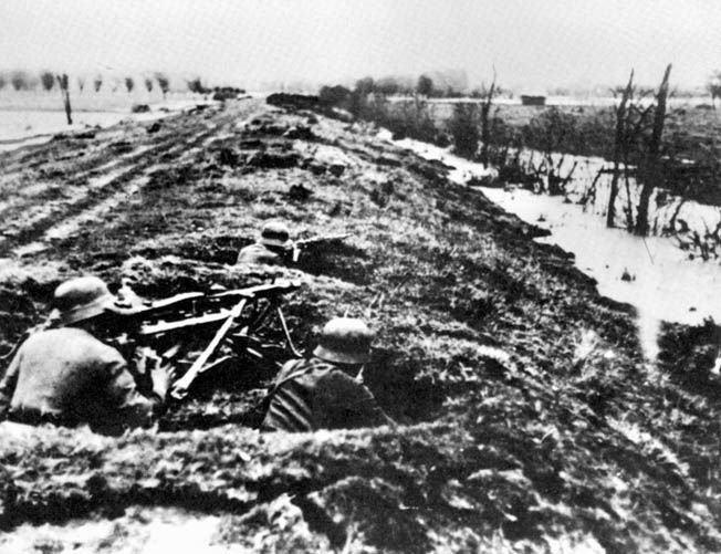 The Germans created 2 new defensive areas to guard the approaches to Antwerp. Fortress South Scheldt (Breskens) and Fortress North Scheldt (Beveland and Walcheren). Each area received a full division of troops (64th & 70th respectively) amply supplied with weapons and ammo.4/15