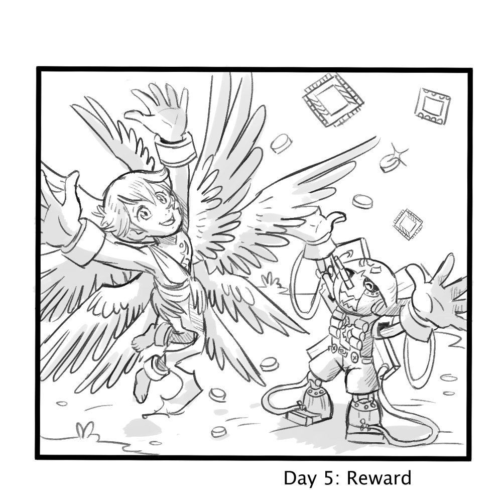 PirateSylph's tweet image. #Inktober2019

Day 5 : Reward

(Sorry the delay lol)

#Lucemon #Puppetmon #Digimon #Inktoberday5
#Fanarts #Dailysketch #Inktober