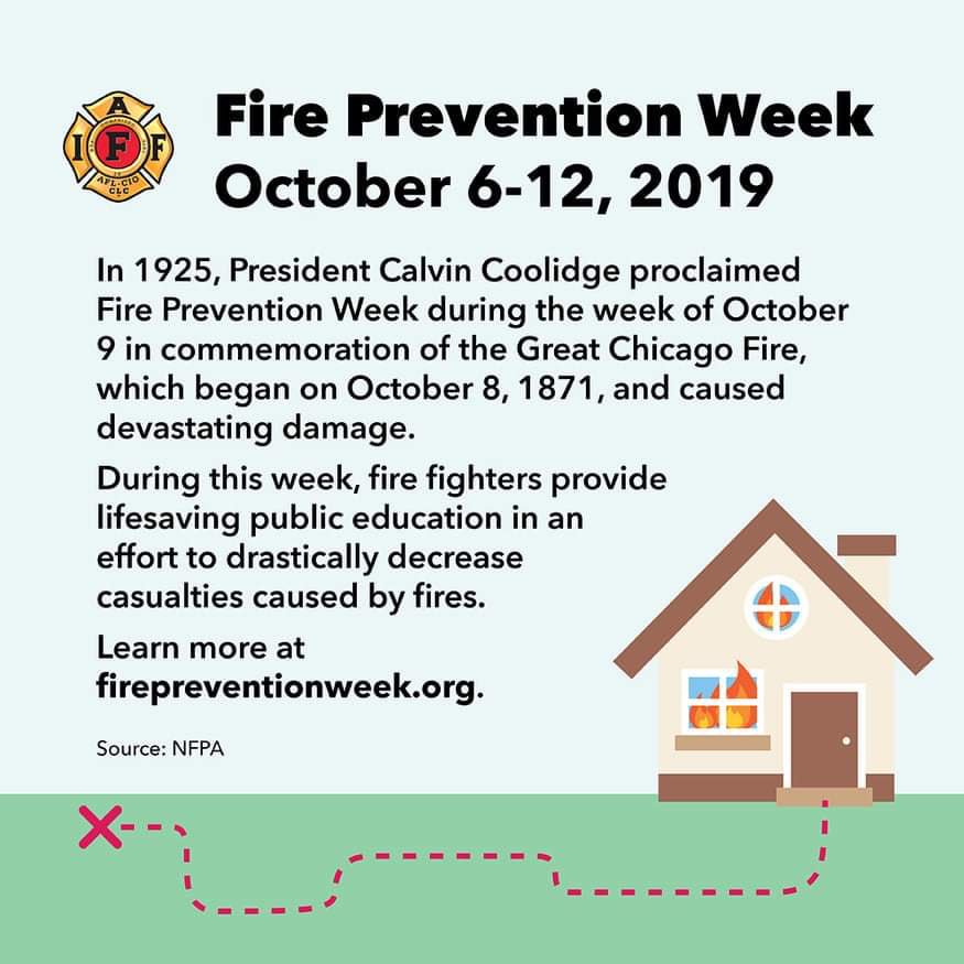 IAFF_L51's tweet image. Fire Prevention Week!
#epfd #local51 #iaff #tsaff #firefighters #education #pubed #communityriskreduction