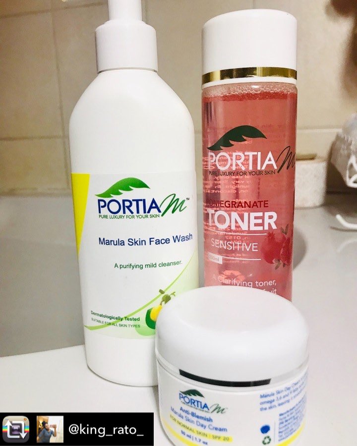 how to use portia m skin toner