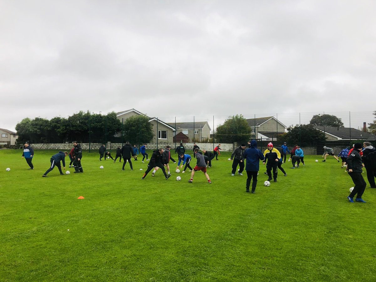 ScotFANorth's tweet photo. COACH EDUCATION | Well done to everyone who completed today’s 1.1 courses at Portlethen today! Fantastic effort from everyone today in the very wet conditions ☔️☔️Big thanks to @PortlethenSc for hosting ⚽️👍#LetThemPlay   #ScottishFACoachEd https://t.co/dznaLb5JUi