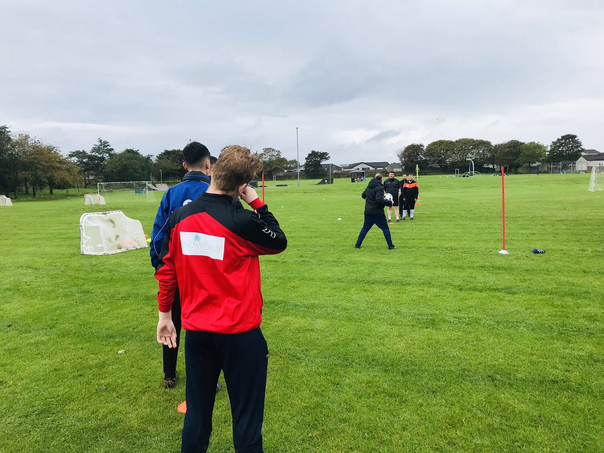 ScotFANorth's tweet photo. COACH EDUCATION | Well done to everyone who completed today’s 1.1 courses at Portlethen today! Fantastic effort from everyone today in the very wet conditions ☔️☔️Big thanks to @PortlethenSc for hosting ⚽️👍#LetThemPlay   #ScottishFACoachEd https://t.co/dznaLb5JUi