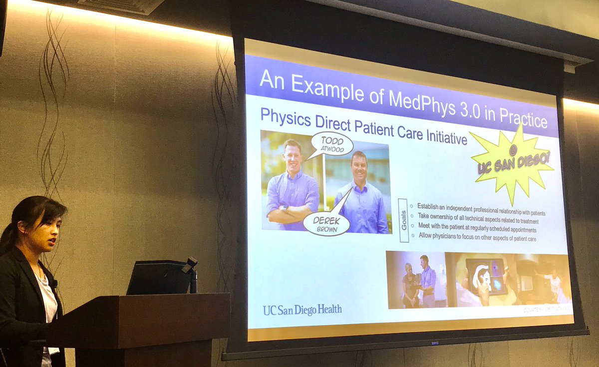 LaPadi_MedPhys's tweet photo. Great talks at the #MACAAPM annual meeting yesterday by Dr. Hania Al-Hallaq and Dr. Titania Juang about education and how #medphys can evolve as the healthcare landscape changes! #WomenWhoCurie https://t.co/b8n2VfzvoT