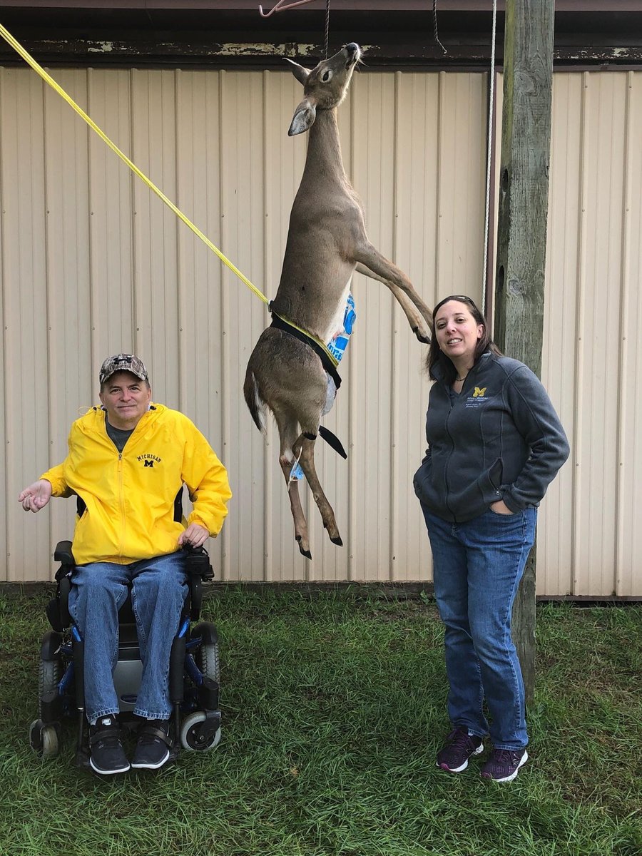 Congratulations Vince! He's hunted hard the past few days, and it payed off. Great experiences for everyone! Welcome to the club, brother!
#StateLand #MichiganArchery #BowSeason #MiDNR #MiOFO