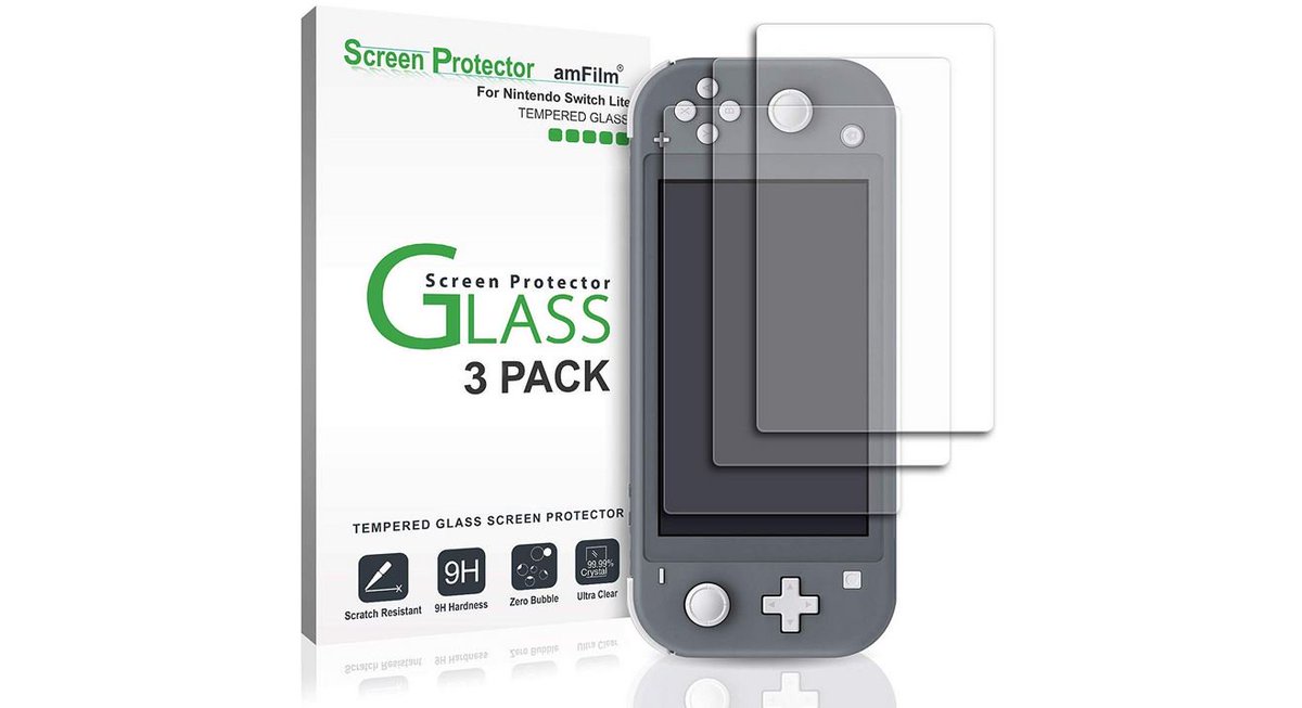 Cheap Ass Gamer Amfilm Tempered Glass Screen Protector For Nintendo Switch Lite 3 Pack 5 Via Techmatte On Amazon Prime Eligible I Used This Brand For My Regular Switch Years Ago