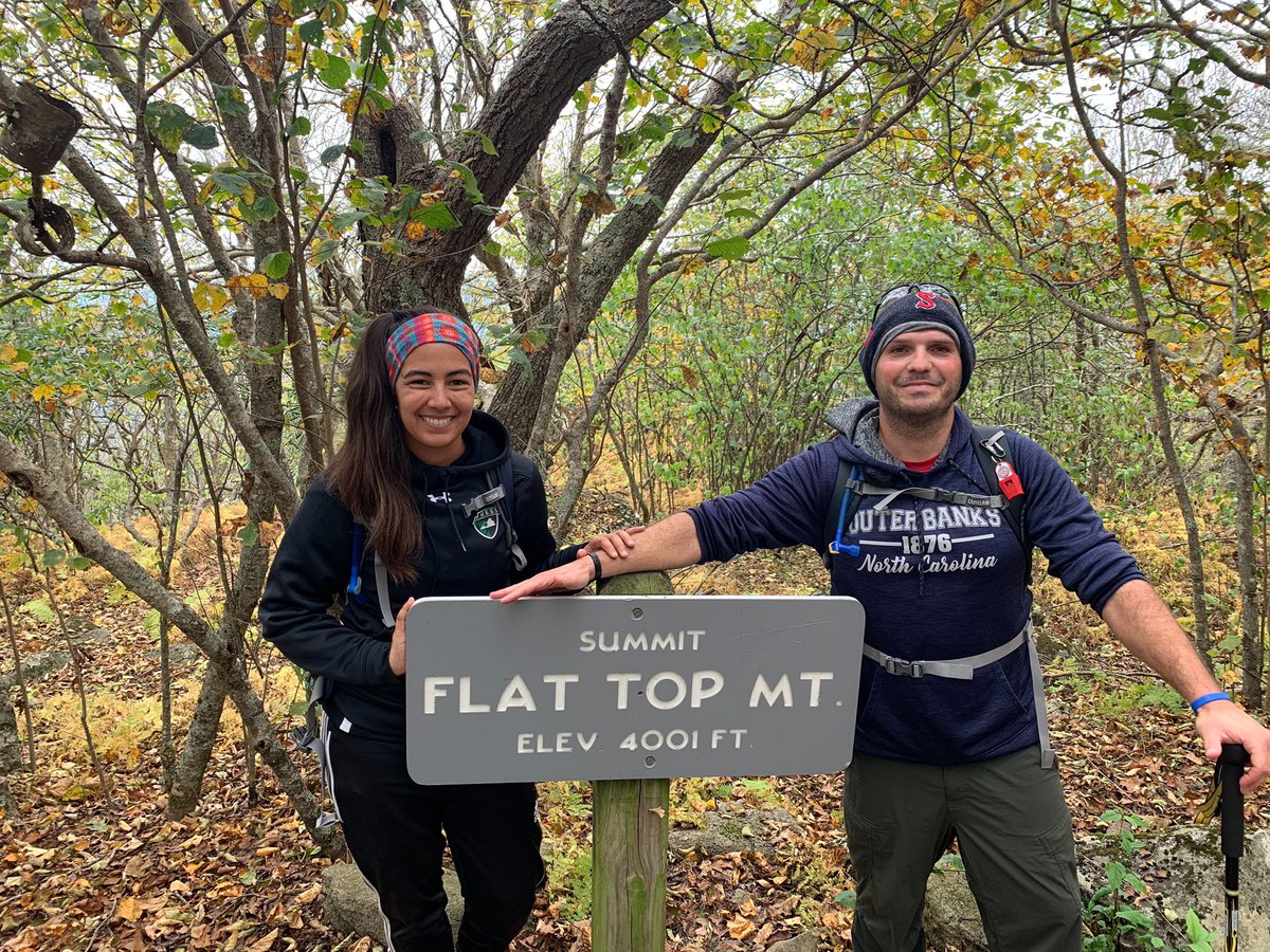Skeelow22's tweet photo. 2 mountains, 4.5 hours, 10.2 miles, around 3,000 elevation gain = tired today 😂 good times @sweetmac11 👍 #peaksofotter #flattop #sharptop #swva https://t.co/xoiKzaIJqe